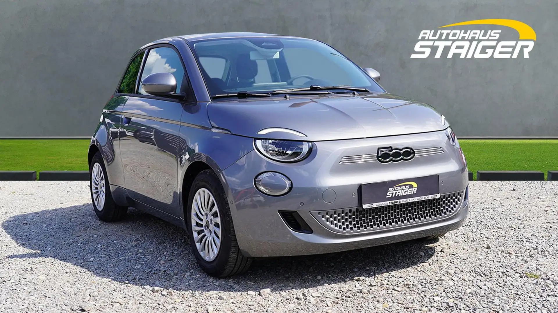 Fiat 500e icon+Sitzheizung+Rückfahrkamera+ Gri - 1