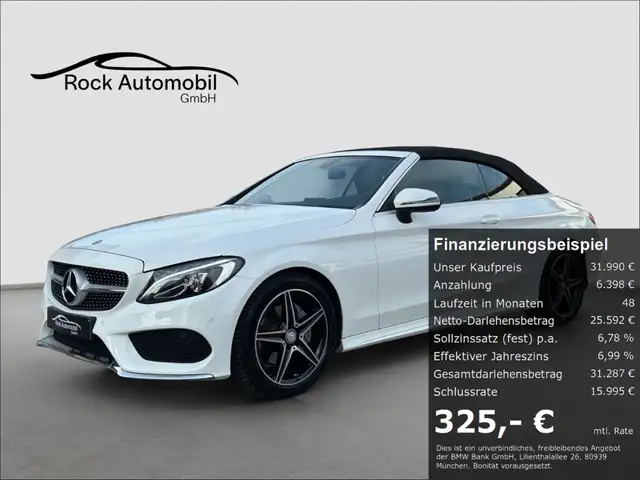 Mercedes-Benz C 180 Cabrio 9G AMG Line Airscarf LED *Garantie*