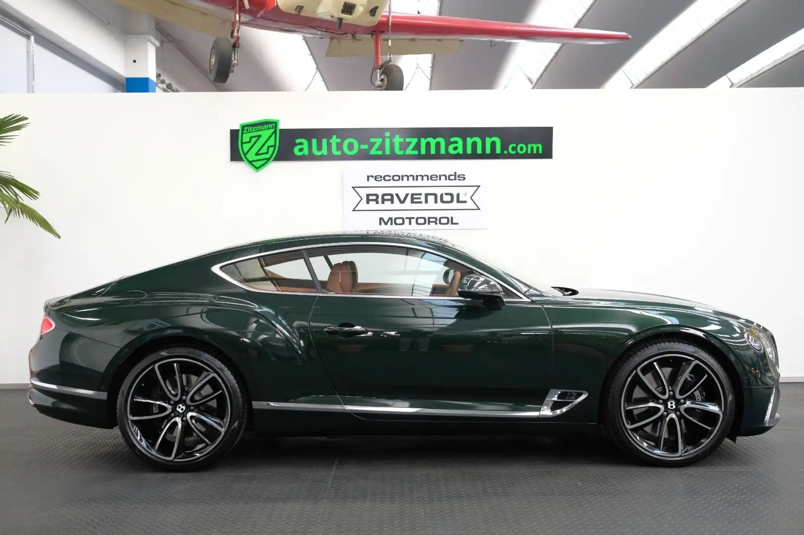 Bentley Continental GT W12/ACC/21 ZOLL/CITY/TOP VIEW Grün - 2