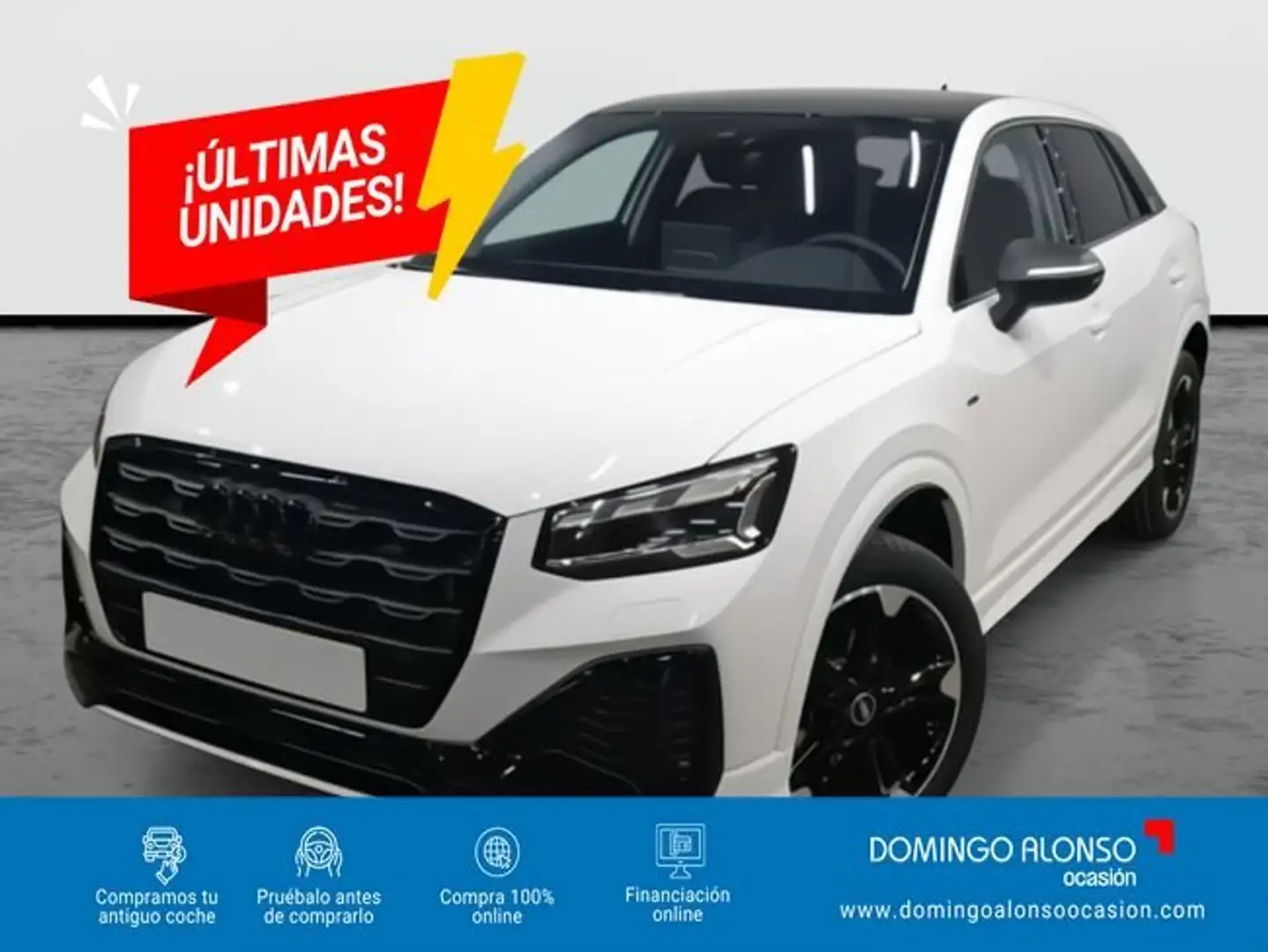 Audi Q2 S line Black&White TFSI 85 kW (116 CV) - Limited E Blanco - 1