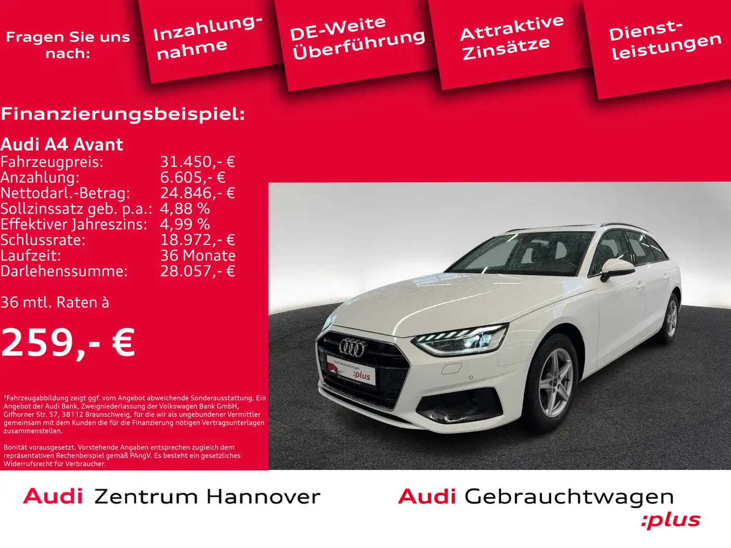 Audi A4 35 TFSI Pano Matrix LED Sportsitze Burdeos - 2