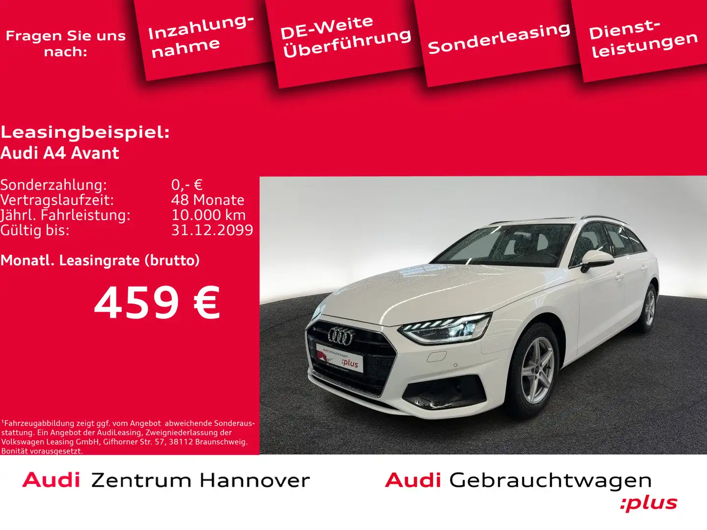 Audi A4 35 TFSI Pano Matrix LED Sportsitze Burdeos - 1