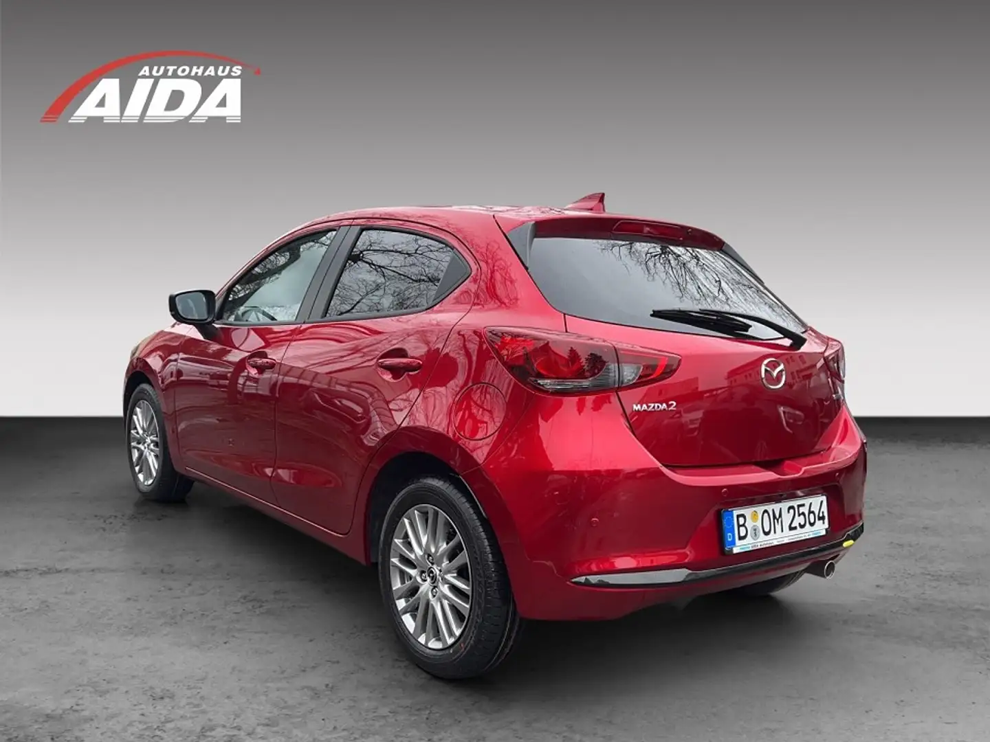 Mazda 2 SKYACTIV-G 90PS EXCLUSIVE-LINE Rot - 2