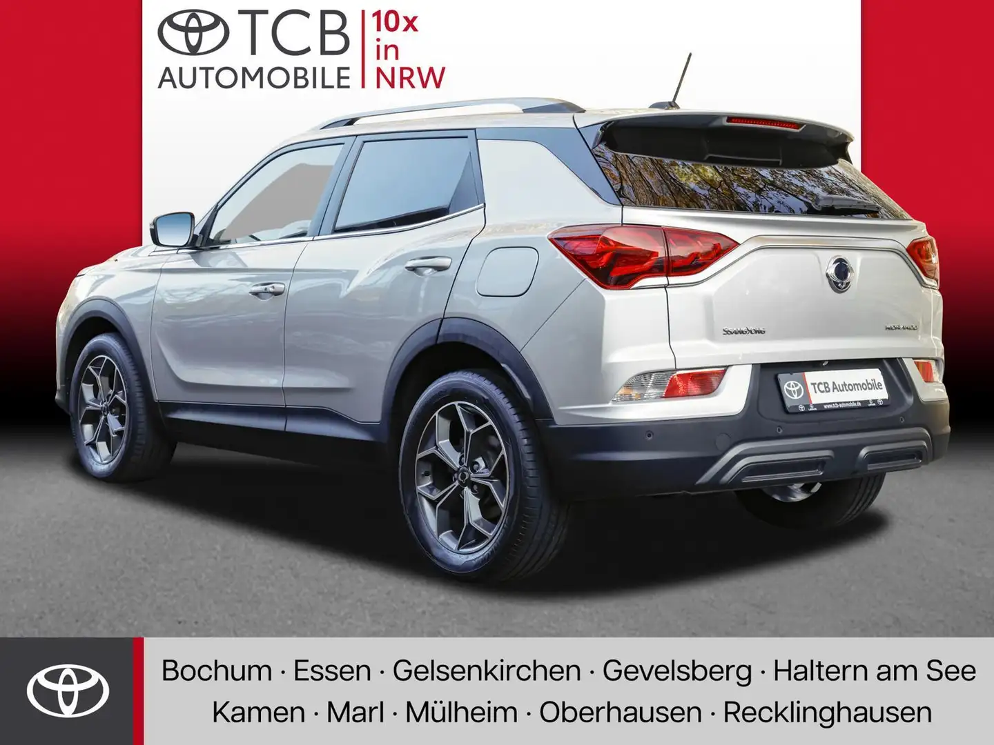 SsangYong Korando 1.5 T-GDI Sapphire 4x2 NAVI SHZ PDC KLIMA Gris - 2