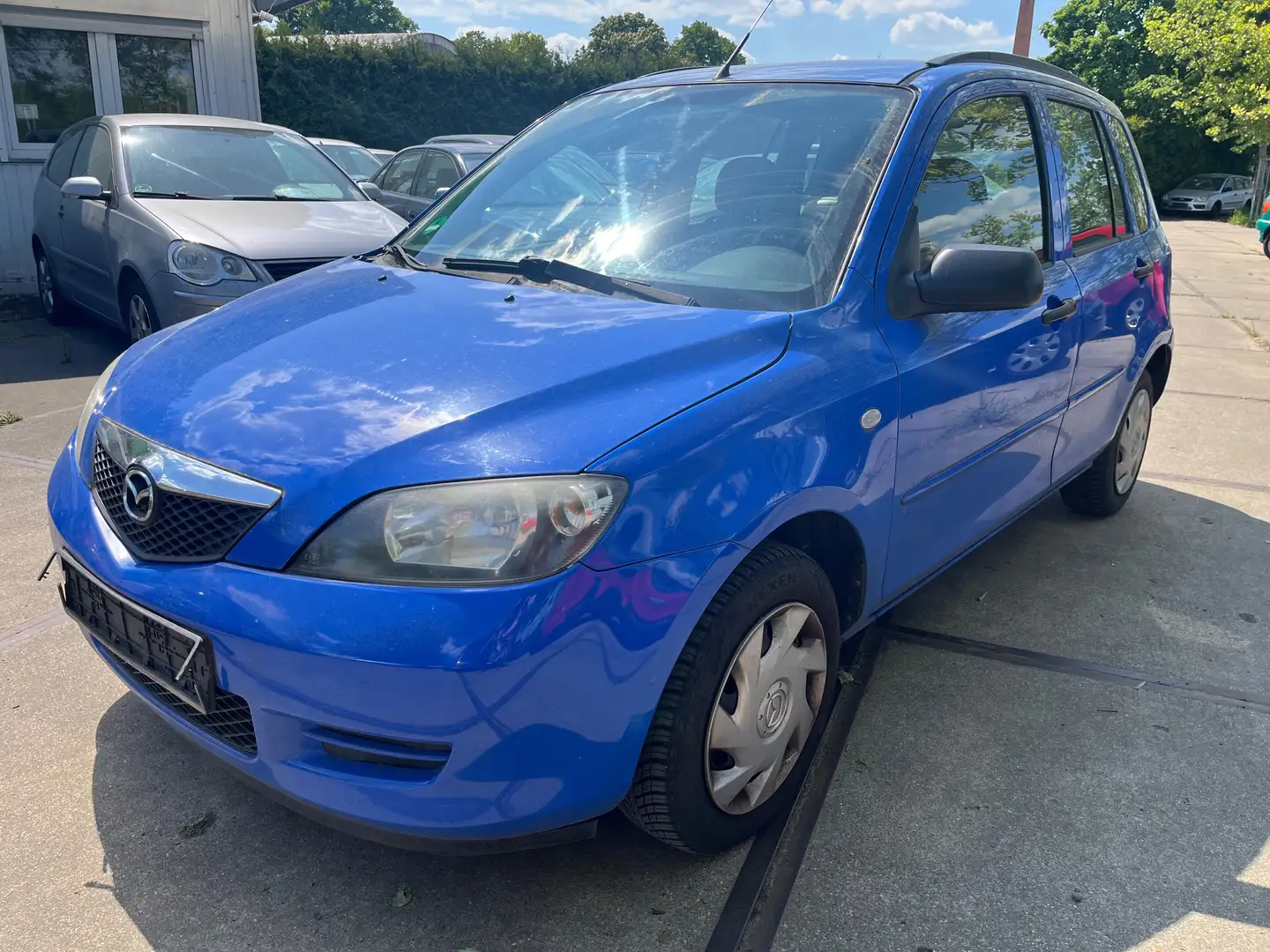 Mazda 2 1.25l Comfort Klima 1.Hand *Tüv 04/2026* Azul - 1