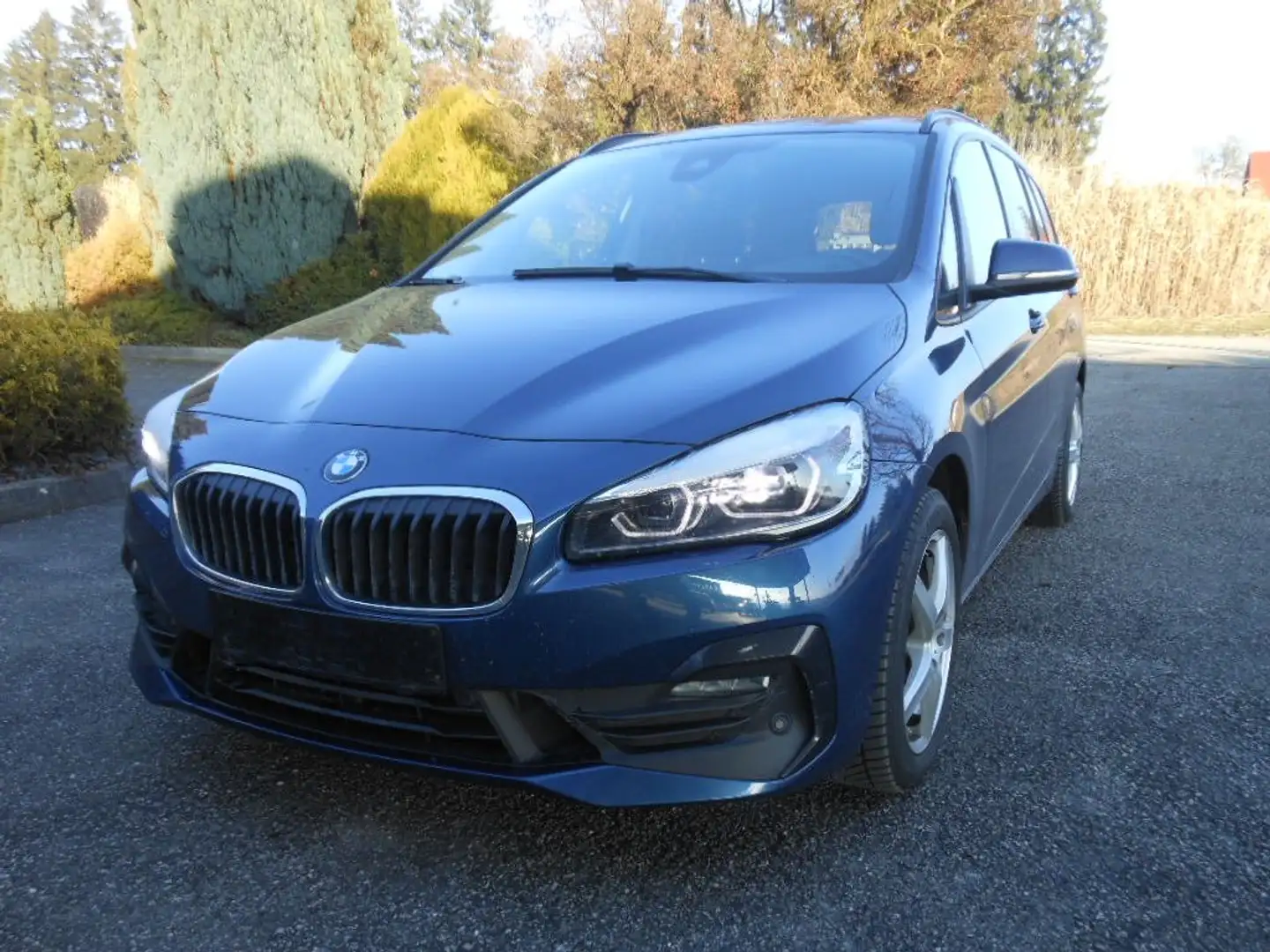 BMW 220 220 d Gran Tourer 7-Sitzer Blau - 1
