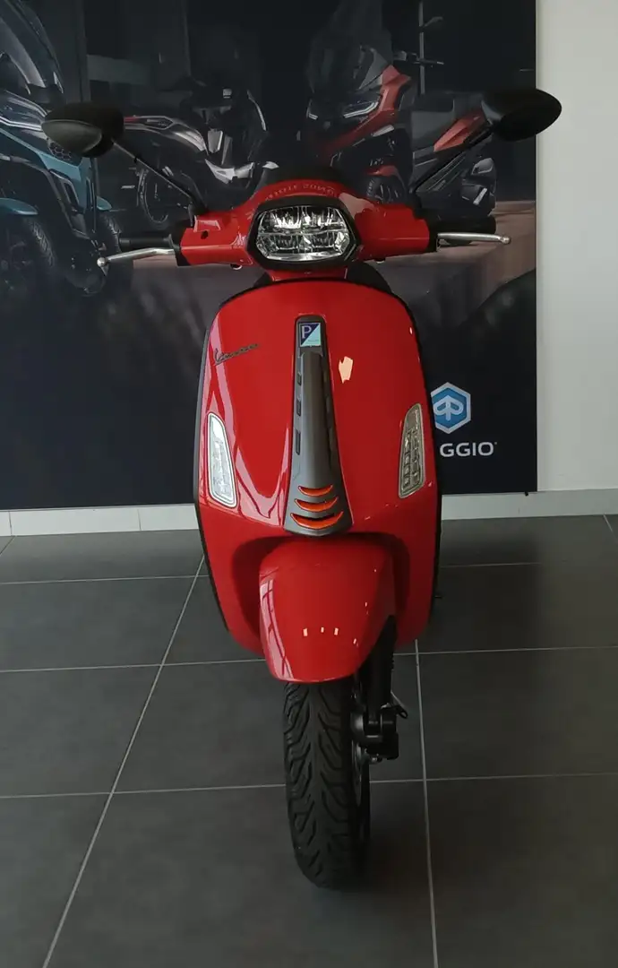 Vespa Sprint 125 i.e. S"i-get" EURO 5 +- NUOVO IN PRONTA CONSEGNA! Červená - 2