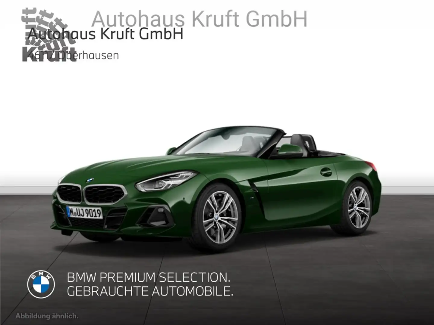 BMW Z4 Roadster 2.0i AUTOM+LC PROF+HUD+KAMERA+HIFI Grün - 2