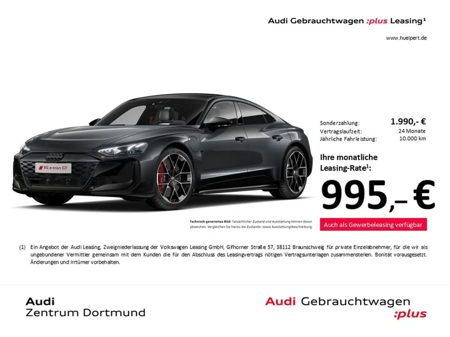 Audi RS e-tron GT quattro CARBONDACH B&O 360°CAM LM21 Grau - 1