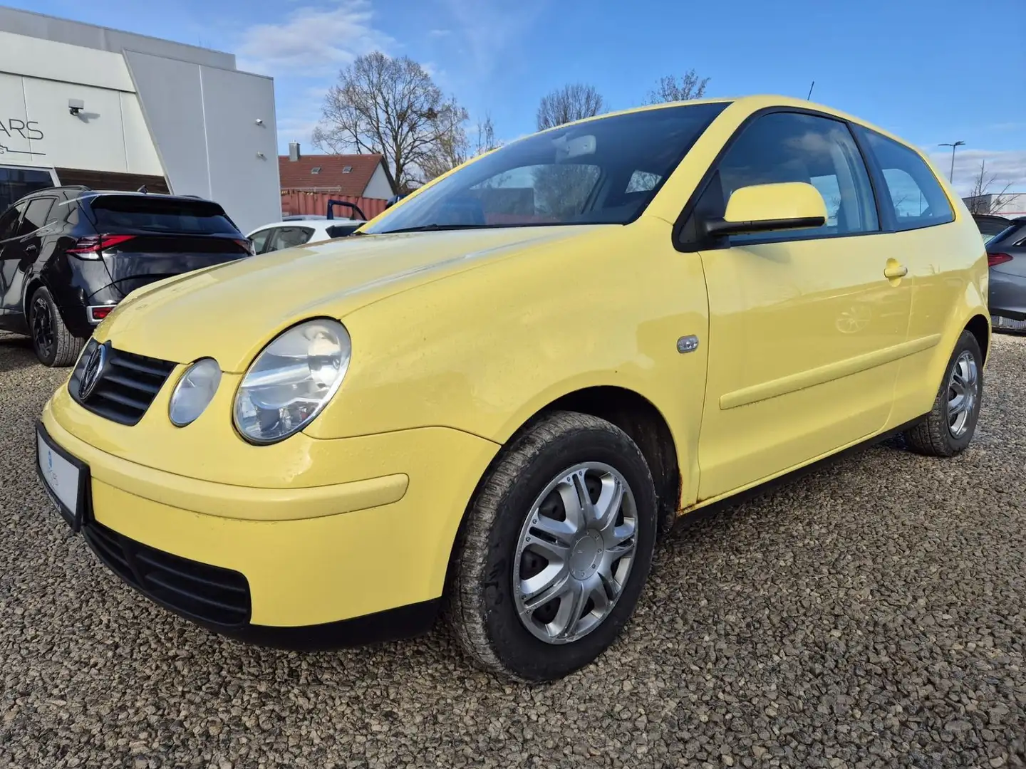 Volkswagen Polo 1,2 1.Hand*8 x Bereift*Klima Gelb - 1