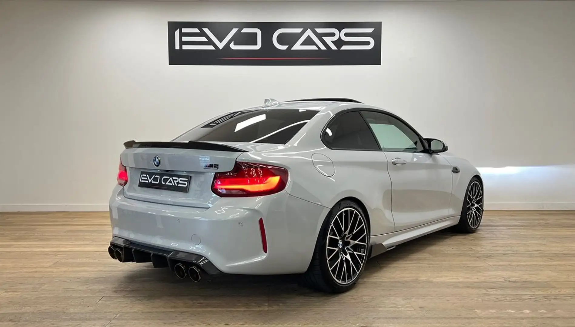 BMW M2 Compétition 3.0 410 ch DKG Française / Echapp Fi Exhaust / Accès confort / HK /TO / Camera Gris - 2
