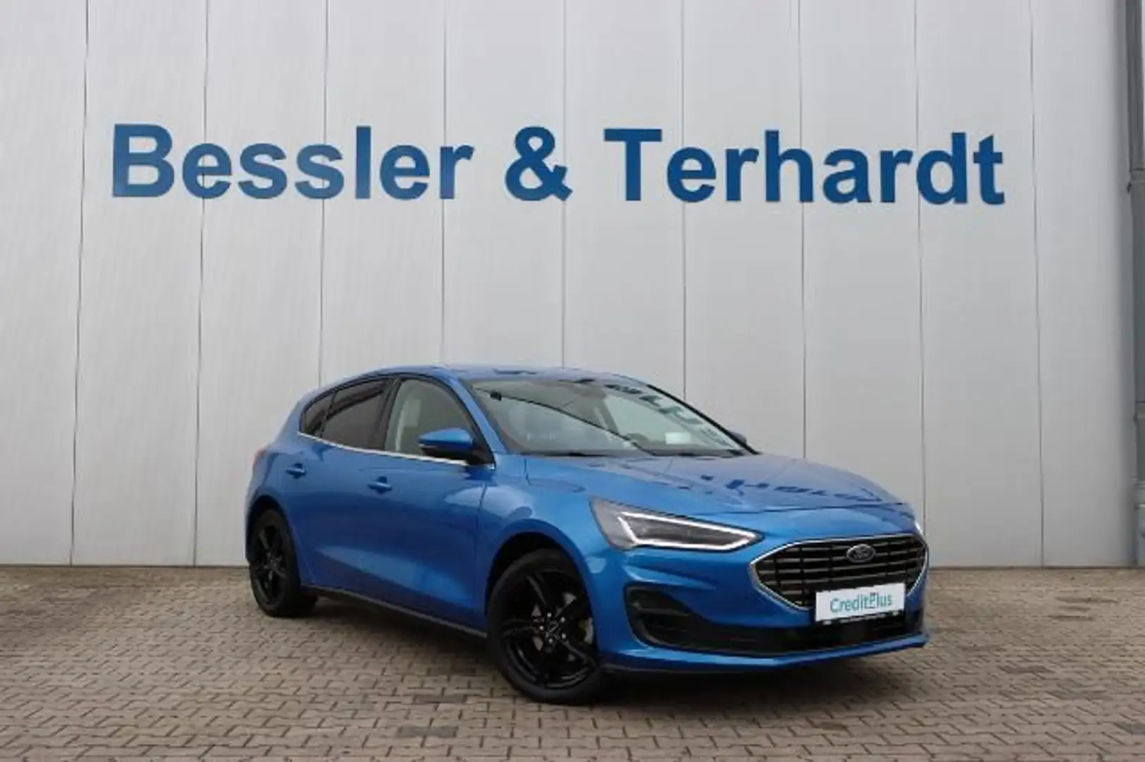 Ford Focus 1.0 EB mHEV*Titanium X*Sync 4* Blau - 1