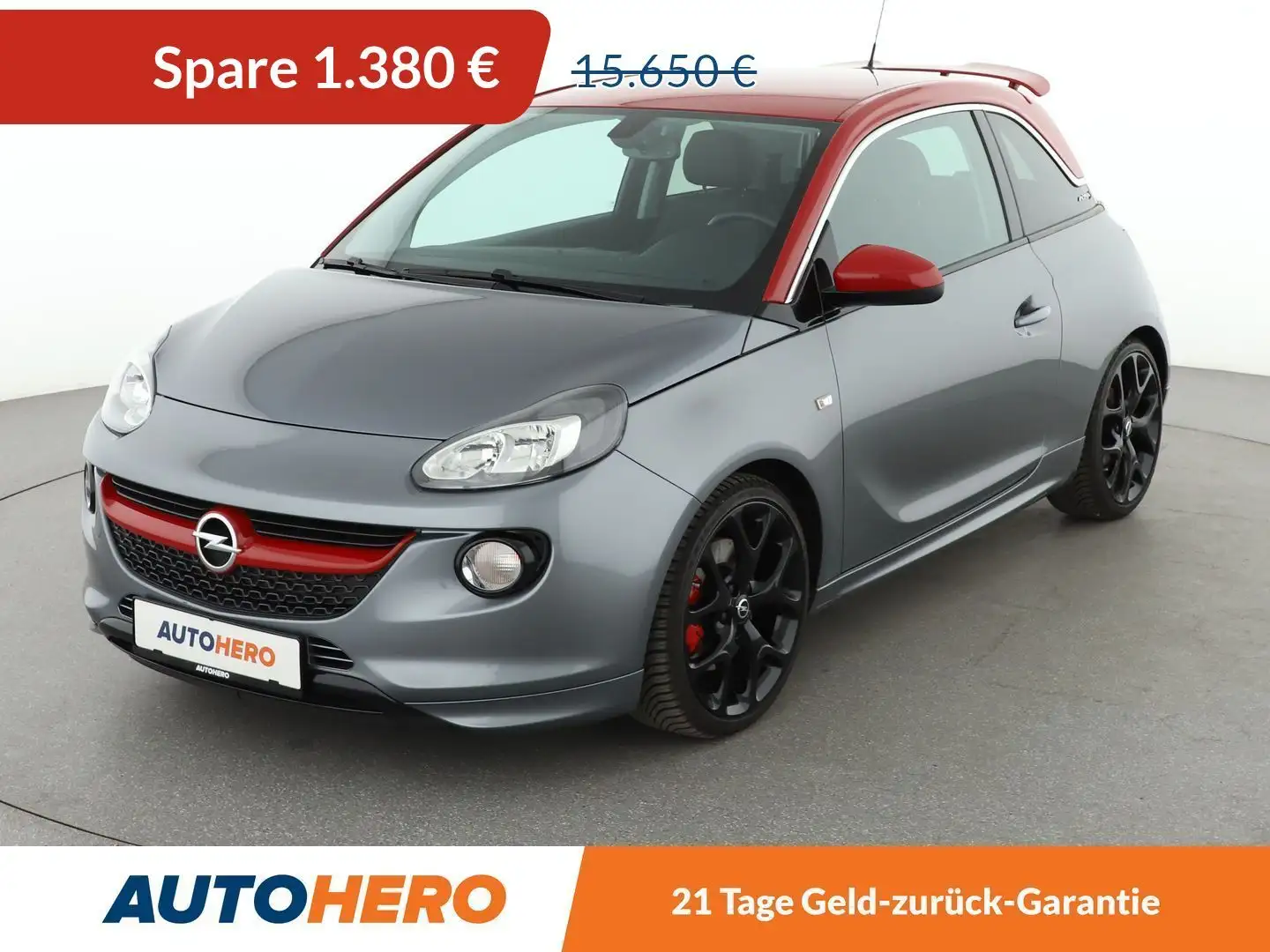 Opel Adam 1.4 Turbo S*SHZ*LHZ*TEMPO*KLIMA*GARANTIE* Grau - 1