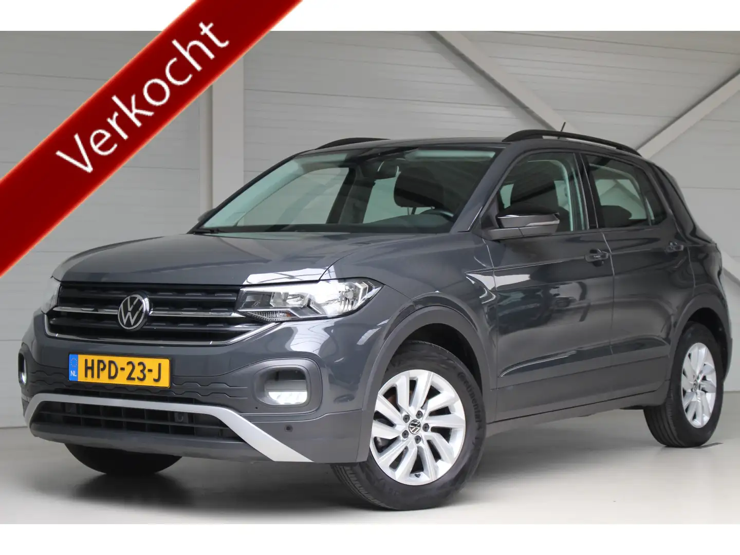 Volkswagen T-Cross 1.0 TSI Life Automatische Airco | Dodehoeksensoren Grau - 1