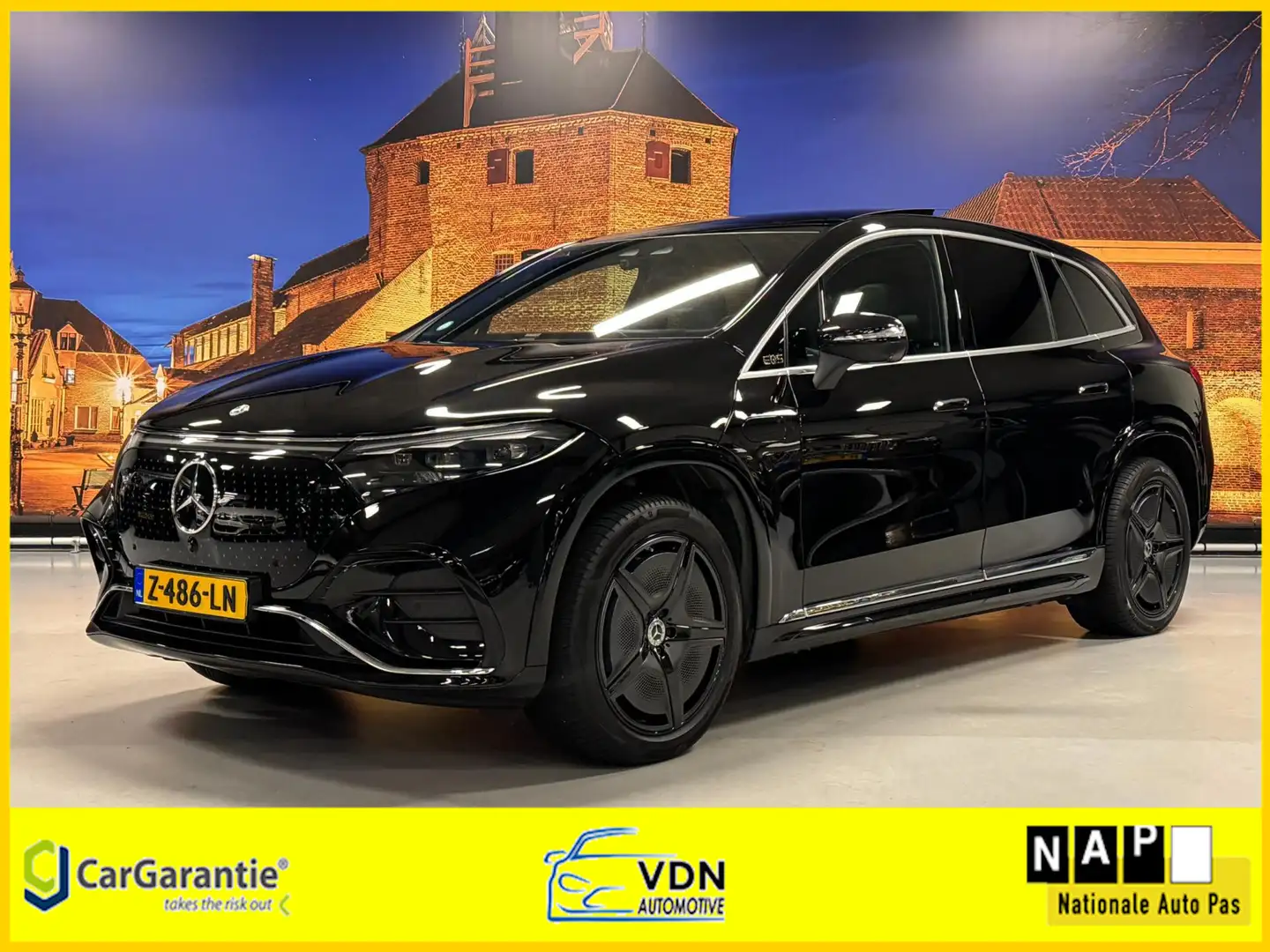 Mercedes-Benz EQS SUV 450+ AMG Line 108 kWh Panodak Trekhaak Schwarz - 1