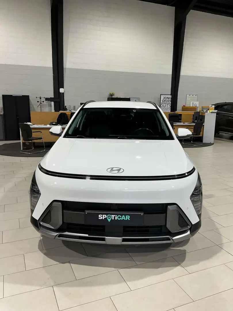 Hyundai KONA GDi HEV Shine 6AT Blanc - 1
