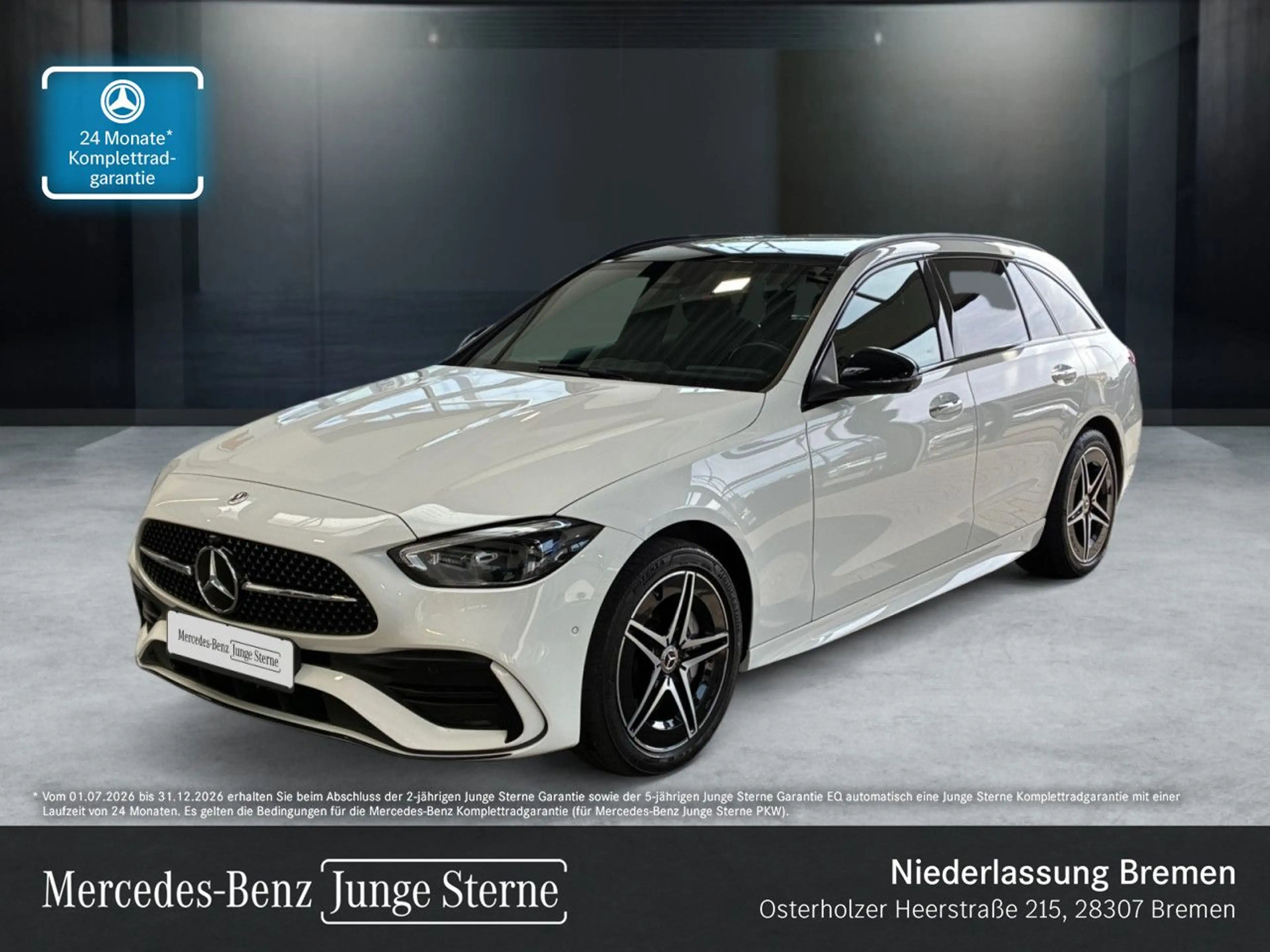 Mercedes-Benz C 300 e T AMG+NIGHT+PANO+360+BURMESTER+SITZKLIMA