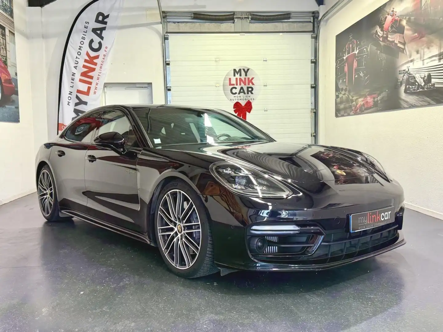 Porsche Panamera 4 E-Hybride 2.9i V6 462cv Platinum Edition Schwarz - 1