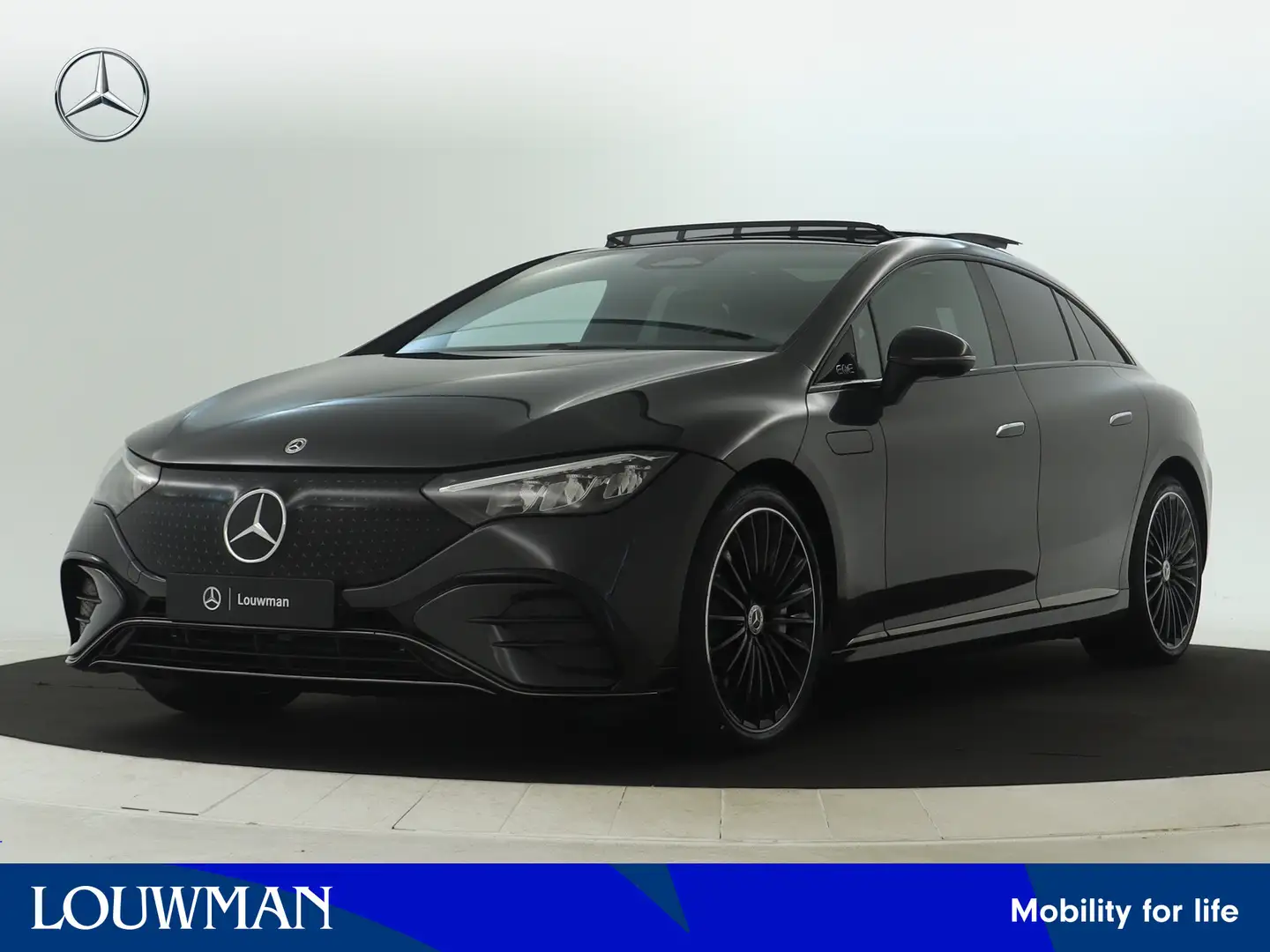 Mercedes-Benz EQE 300 Business Solution AMG 90 kWh | Nightpakket | Rijas Zilver - 1