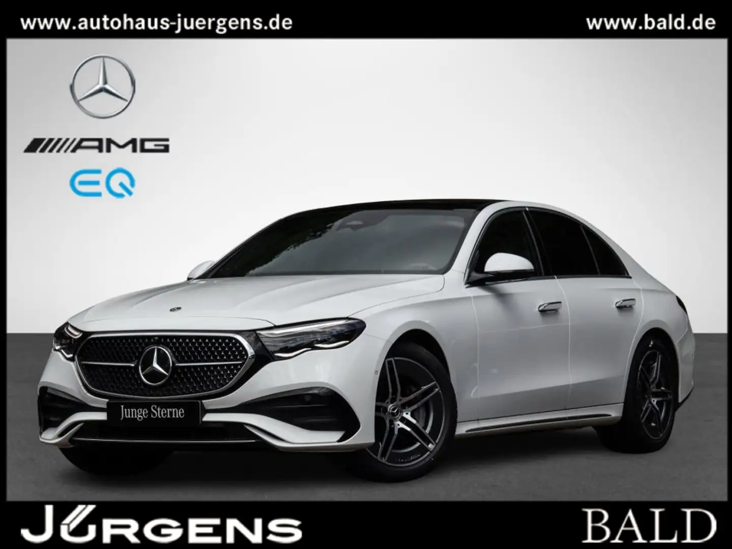 Mercedes-Benz E 450 d 4M AMG-Sport/Pano/Digital/360/Distr/19" White - 2