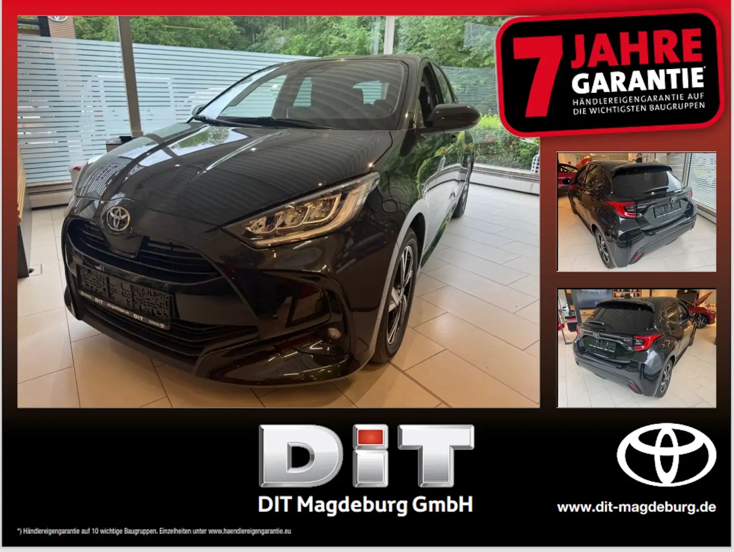 Toyota Yaris 1.5 Teamplayer ACC+LED+SHZ+Fernlichtass. Zwart - 1