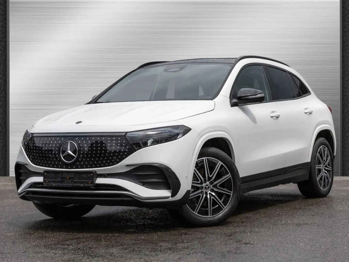Mercedes-Benz EQA 350 4M , AMG NIGHT SPUR PANO AHK KAMERA PDC Weiß - 2
