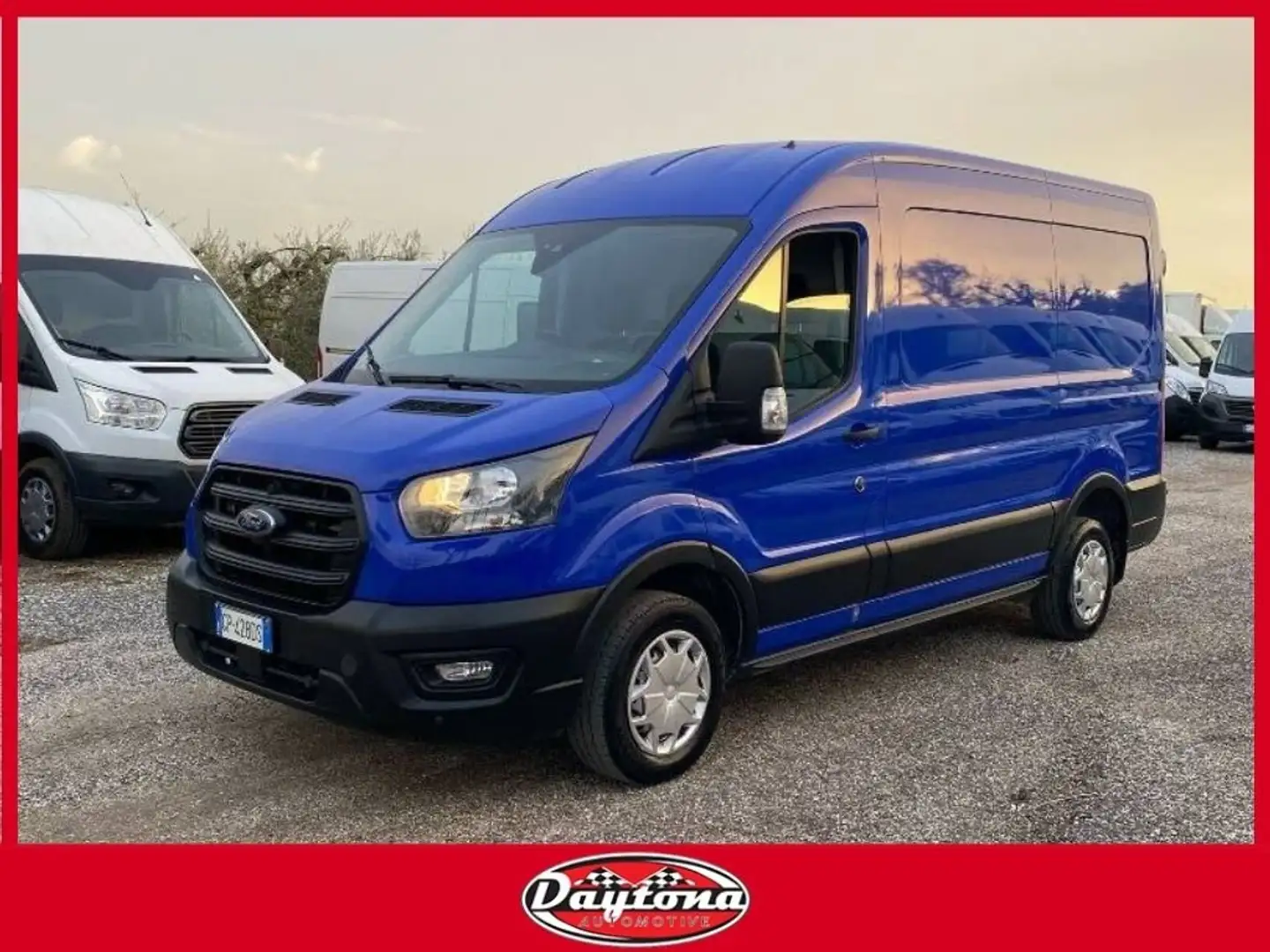 Ford Transit 290 2.0 tdci MHEV 130cv trend L2H2 E6.2 Blu/Azzurro - 1