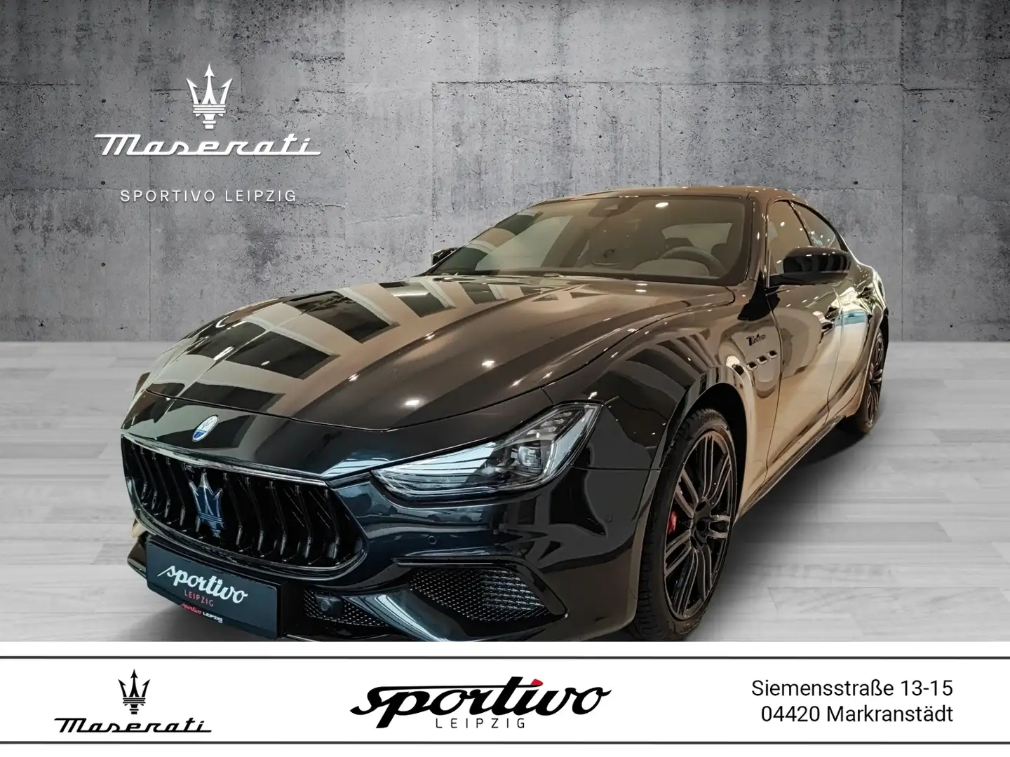 Maserati Ghibli Modena Ultima Schwarz - 1