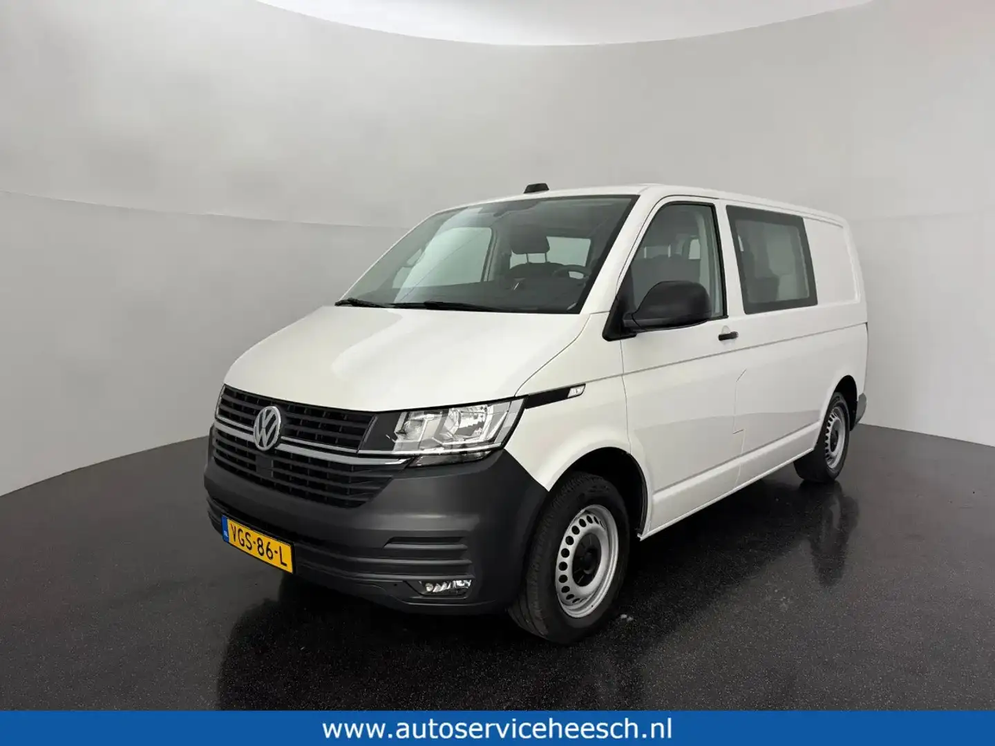 Volkswagen Transporter 2.0 TDI 81KW DC l DUBBEL CABINE l AIRCO l CARPLAY Wit - 1