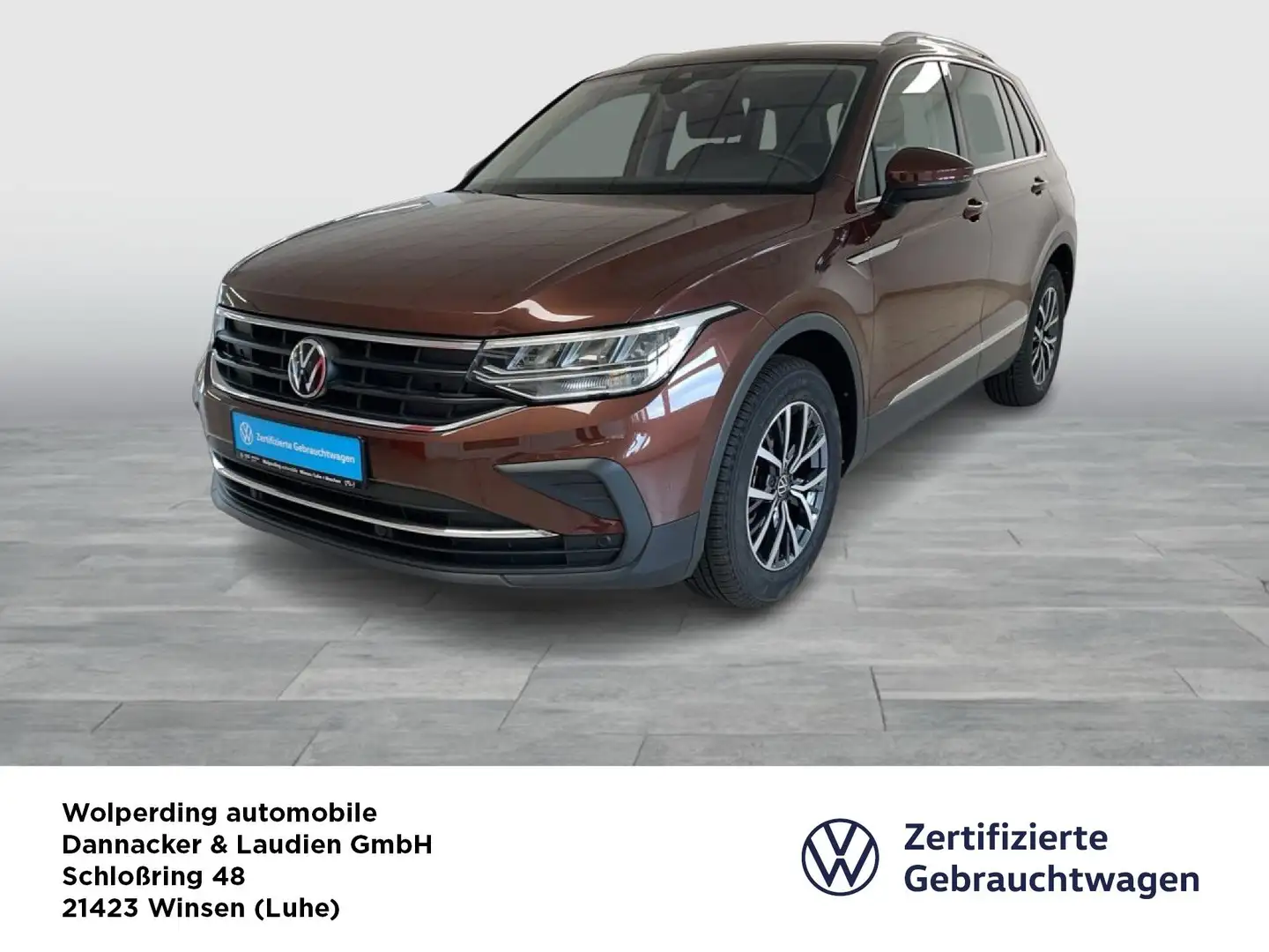 Volkswagen Tiguan 1.5 TSI DSG Life Bluetooth Navi LED Klima Braun - 1