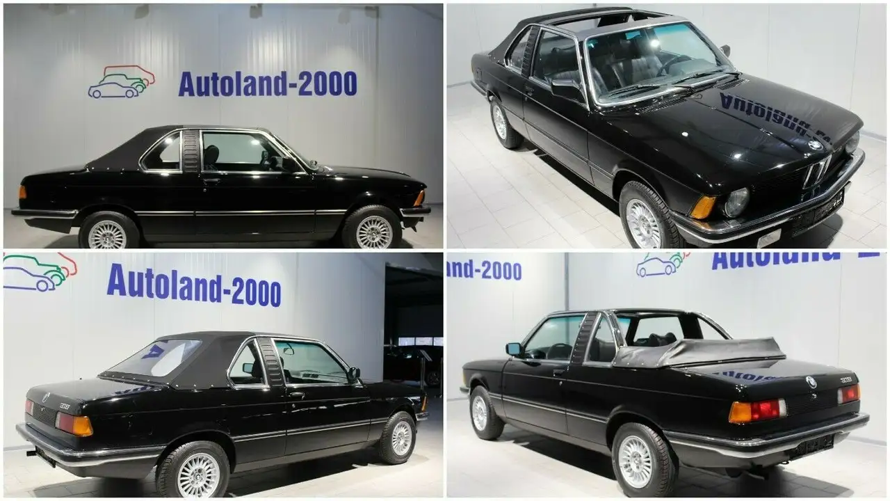 BMW 318 Baur Cabrio Aus 1. Hand- Restauriert, foto 9