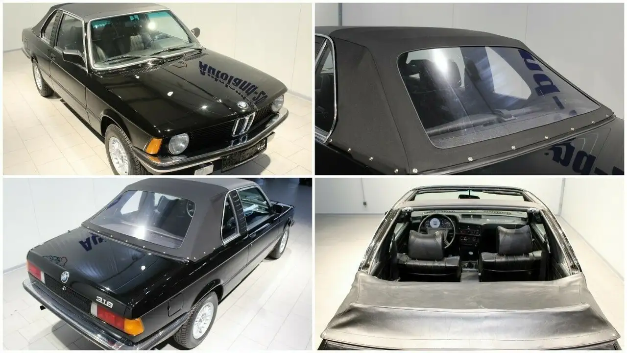 BMW 318 Baur Cabrio Aus 1. Hand- Restauriert, foto 12