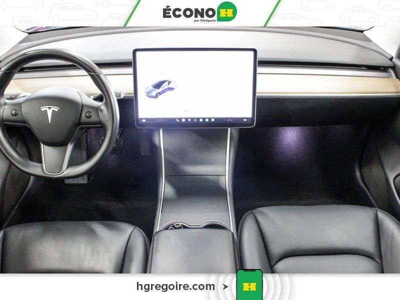 2018 Tesla Model 3 Long Range RWD 500km d'autonomie, Enhanced Autopil thumb 13