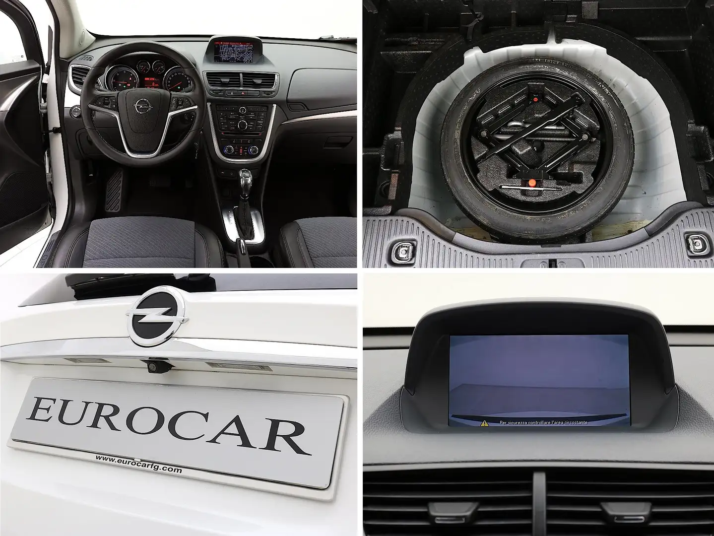 Opel Mokka 1.7 CDTI Ecotec 130CV 4x2 Auto Cosmo✔️ Blanc - 2