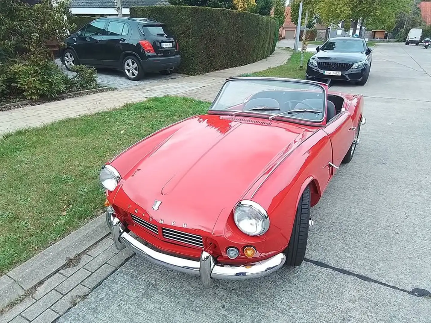 Triumph Spitfire MK2 Rouge - 1