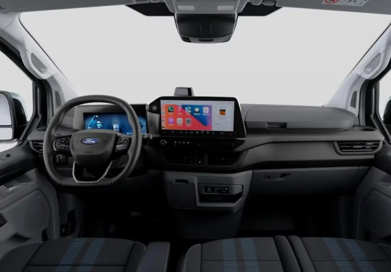 Ford E-Transit Custom Sport 64kWh 340L2 AHK SHZ 19Z 160 kW (21... Blau - 2