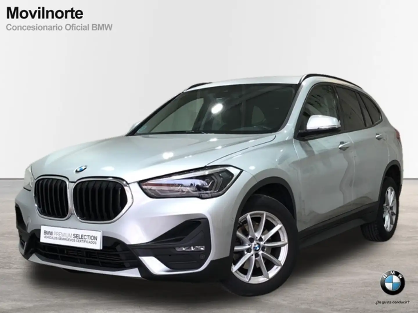 BMW X1 sDrive 18dA Plateado - 1