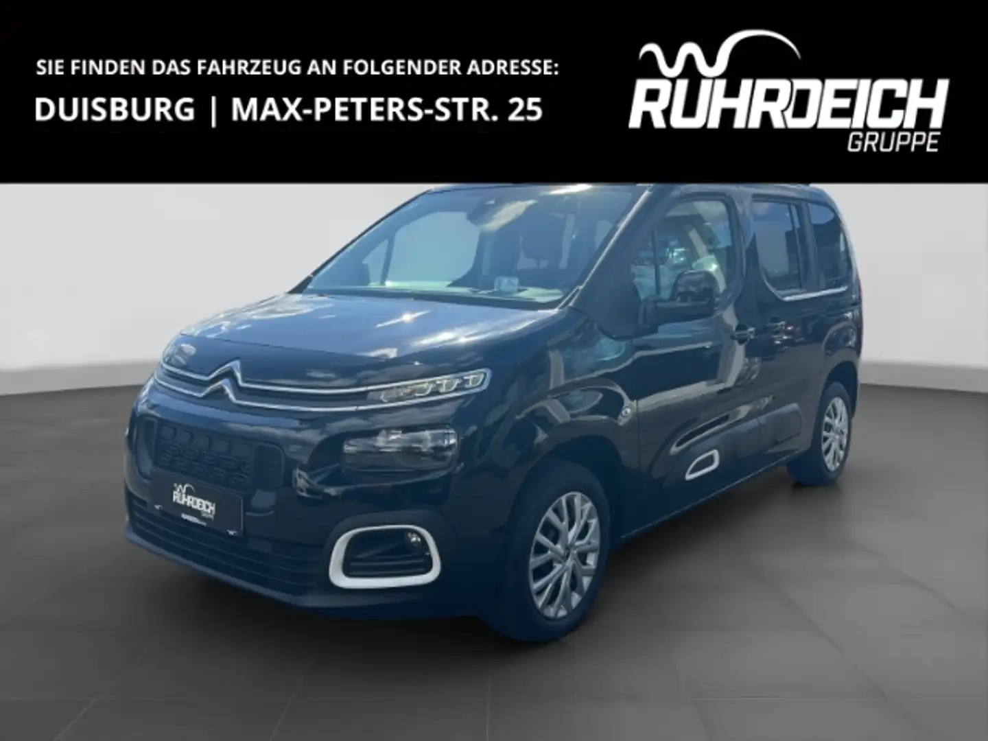 Citroen Berlingo Shine M 1.2 PureTech 130 AUT+PANO+NAVI+SITZHZG+CAM Schwarz - 1