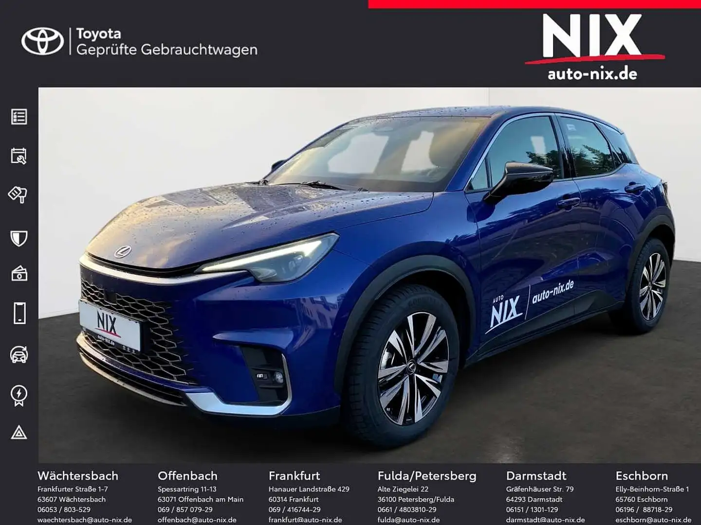 Lexus LBX 1.5 Hybrid Elegant Technologie Safe & Sound Blau - 1