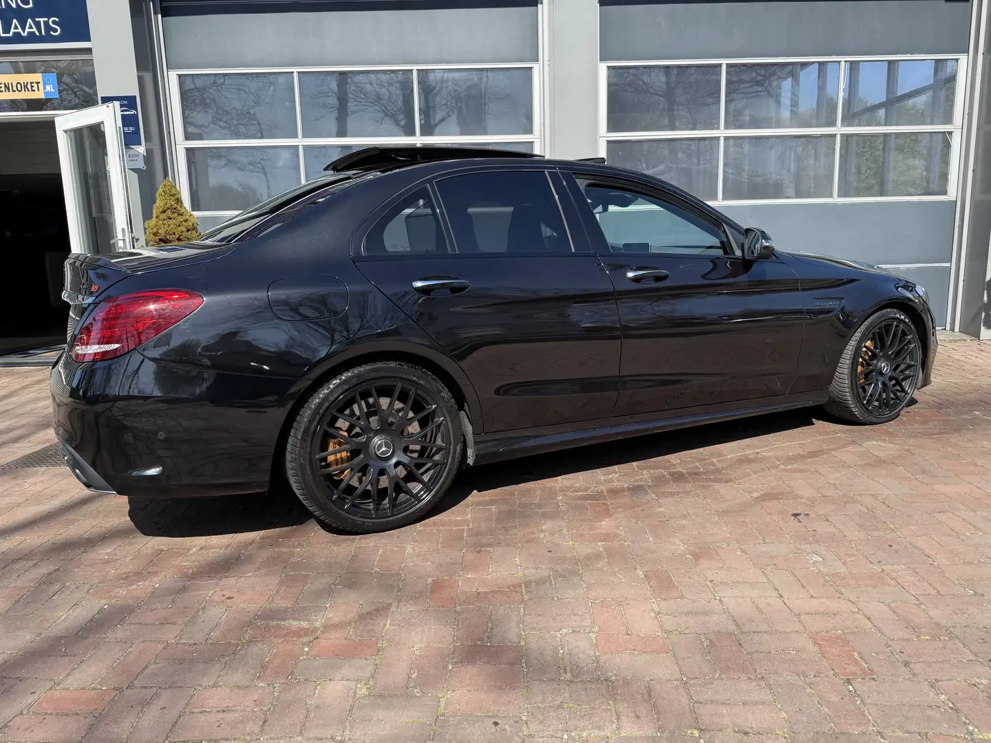 Mercedes-Benz C 63 AMG S 4.0 Edition 1 downpipe Vol optie 650PK stage 2 c Zwart - 2