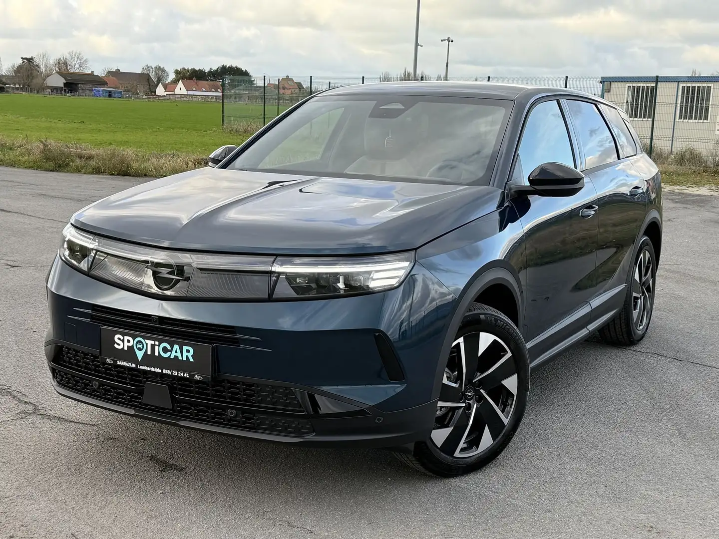 Opel Grandland Turbo Hybrid eDCT6 GS-Line Head-up display,Zetel Bleu - 2