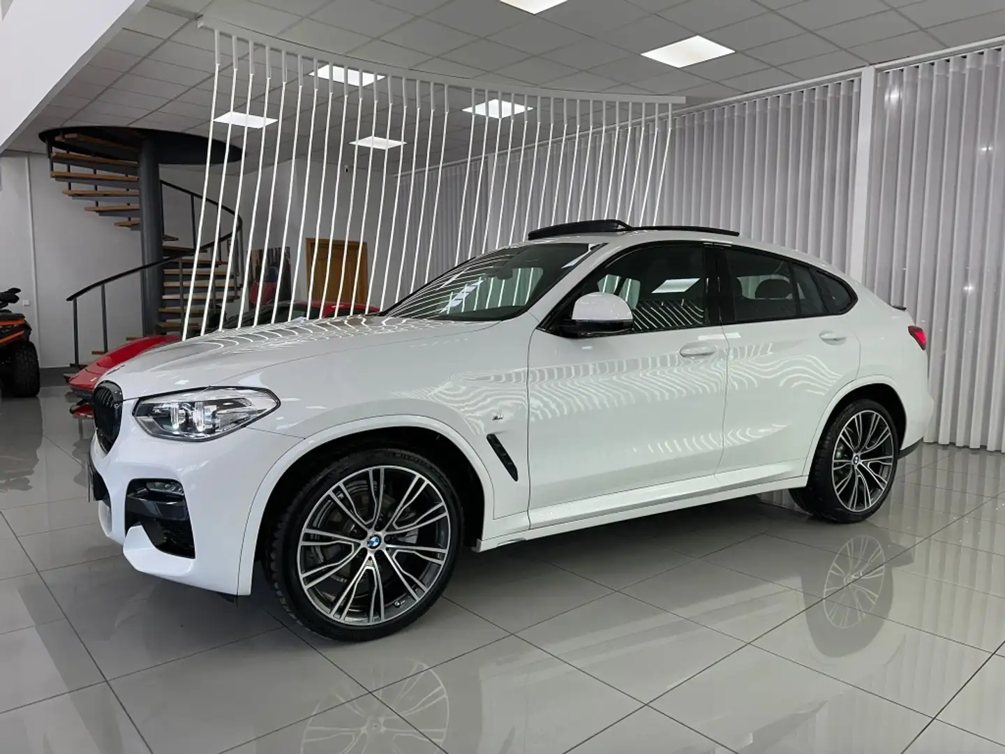 BMW X4 xDrive 20dA xLine M Sport Blanc - 2