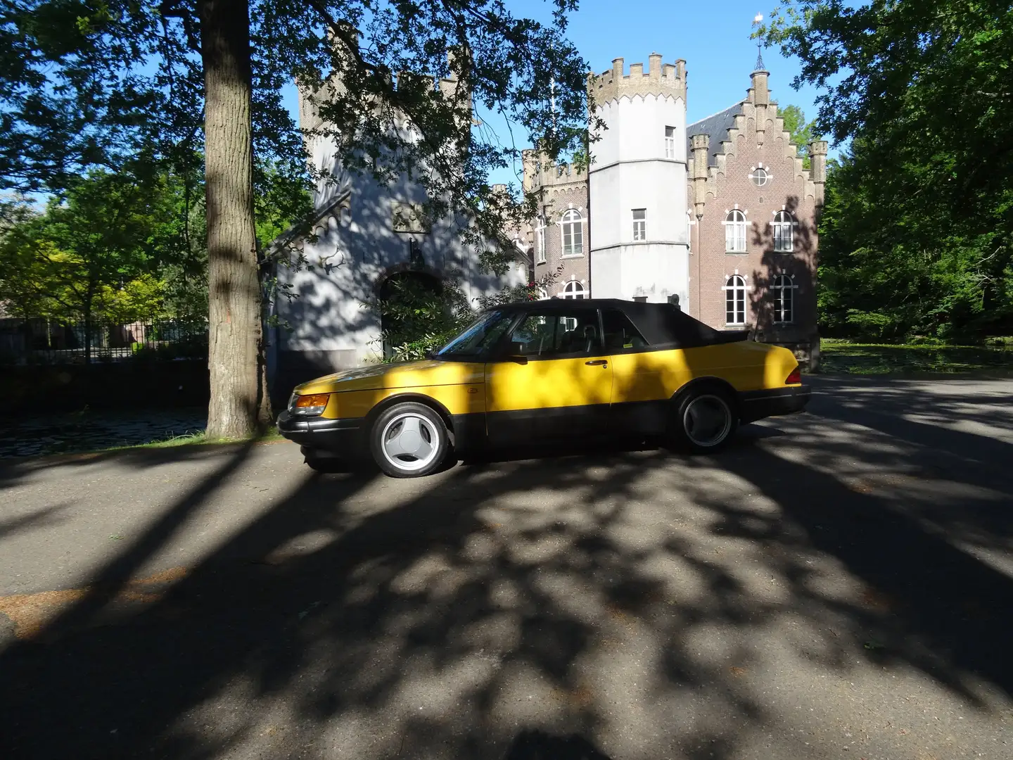 Saab 900 2.0 S Cabriolet Amarillo - 2