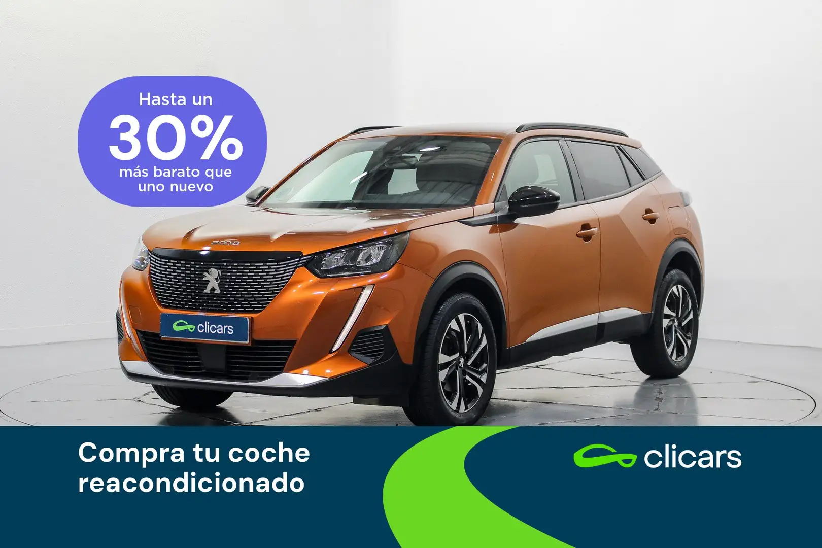 Peugeot 2008 1.2 PureTech S&S Allure 100 Orange - 1