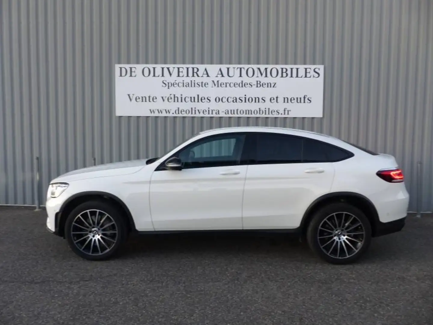 Mercedes-Benz GLC 300 300 de 194+122ch Business Line 4Matic 9G-Tronic (TVA) Blanc - 2