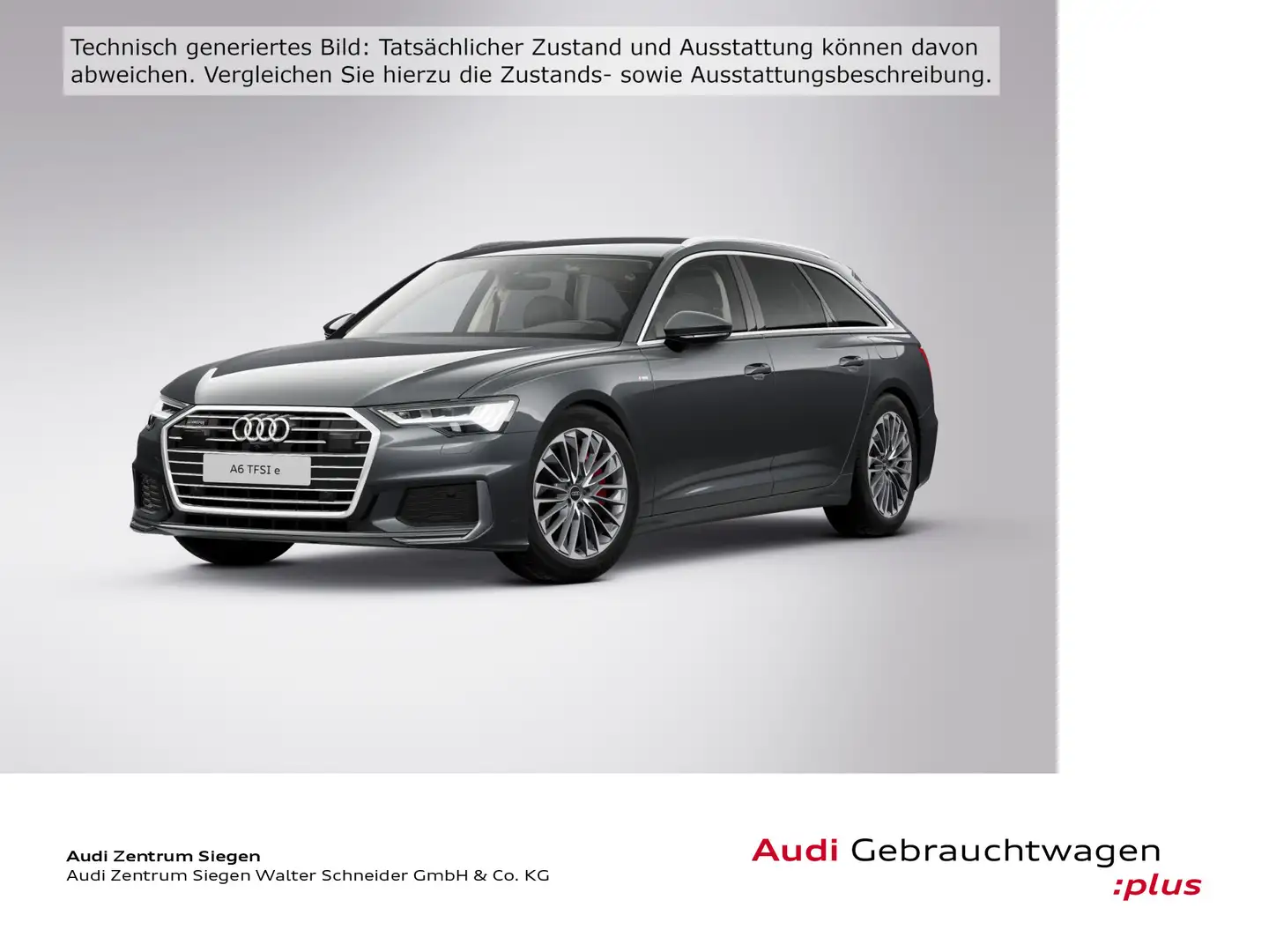 Audi A6 55 TFSI e quattro sport Matrix LED AHK Grau - 1