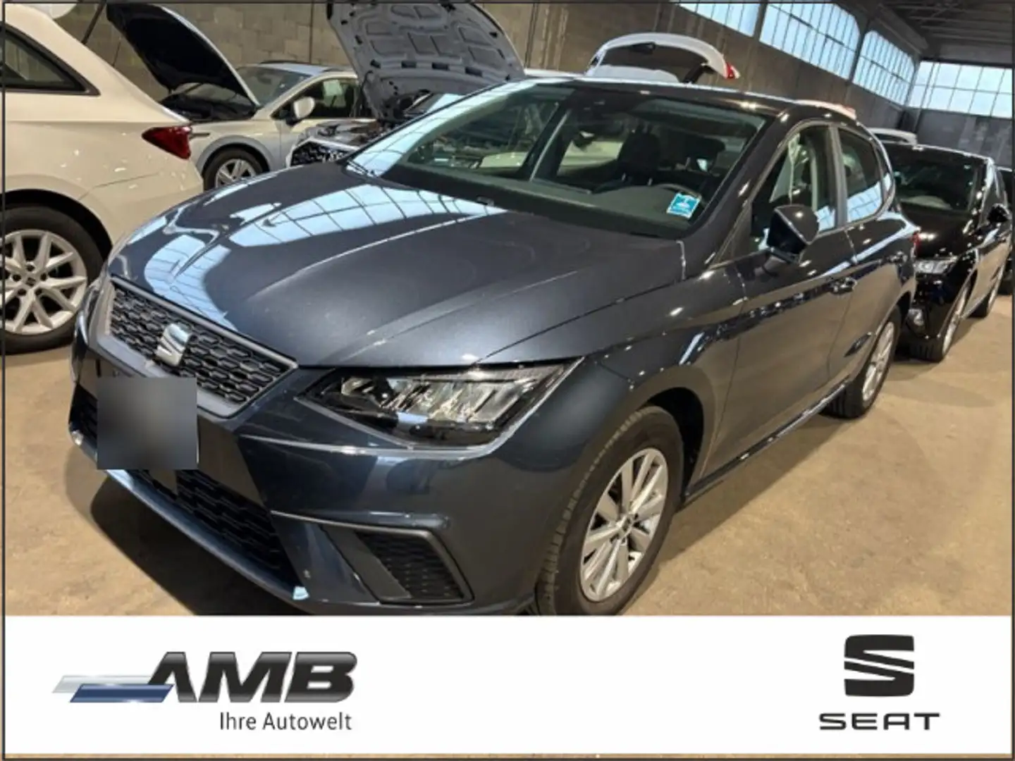 SEAT Ibiza Style 1.0 TSI DSG/LED/Klima/Einparkhilfe Grau - 1