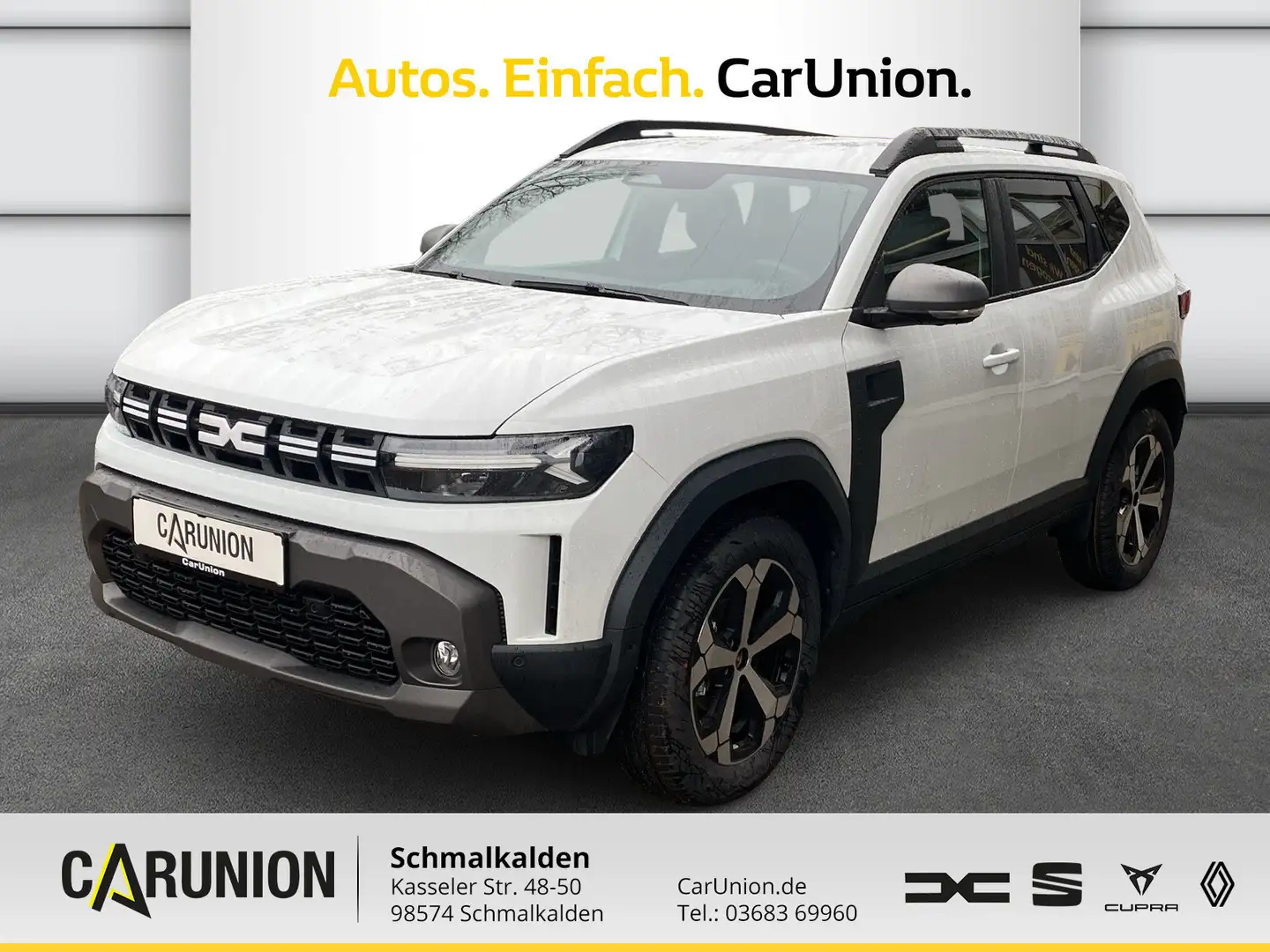 Dacia Duster Journey TCe 130 Weiß - 1