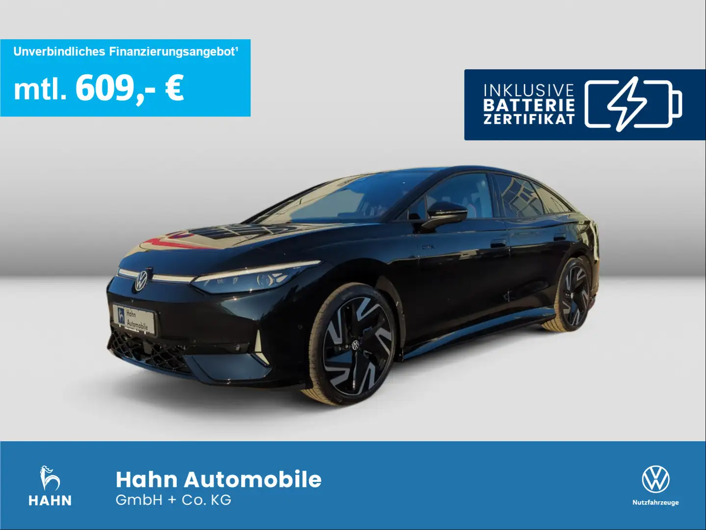 Volkswagen ID.7 GTX 250kW 86kWh 4MOTION AREA HARMAN DCC Schwarz - 1