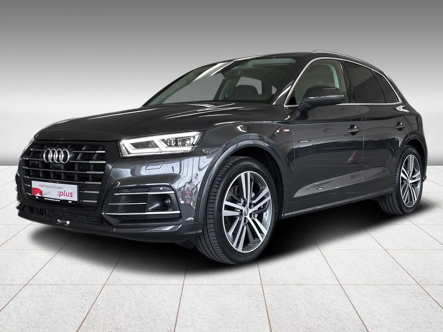 Audi Q5 55 TFSIe quattro AHK Matrix Navi ACC Luft B&O Grijs - 2